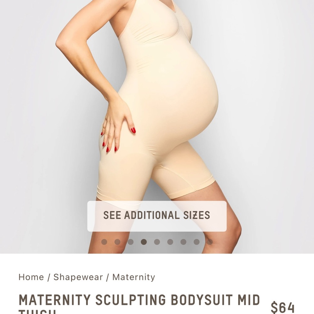 SKIMS maternity shape wear